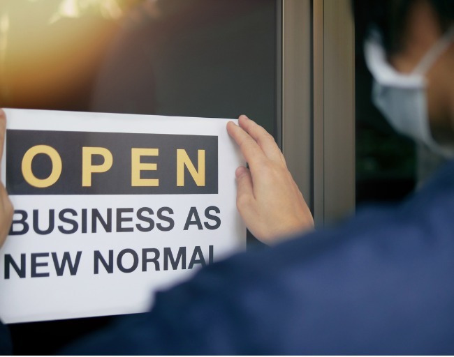 Business is open sign
